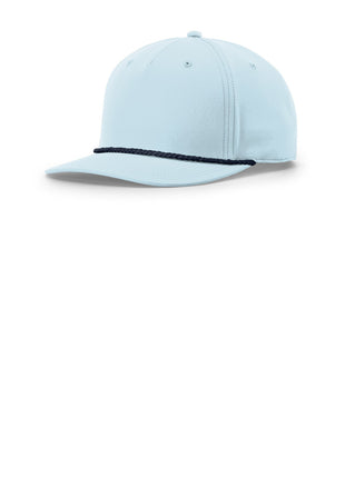 Richardson 5-Panel Classic Rope Cap 258 - Soft Blue/ Navy | Richardson