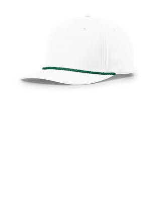Richardson 5-Panel Classic Rope Cap 258 - White/ Kelly | Richardson