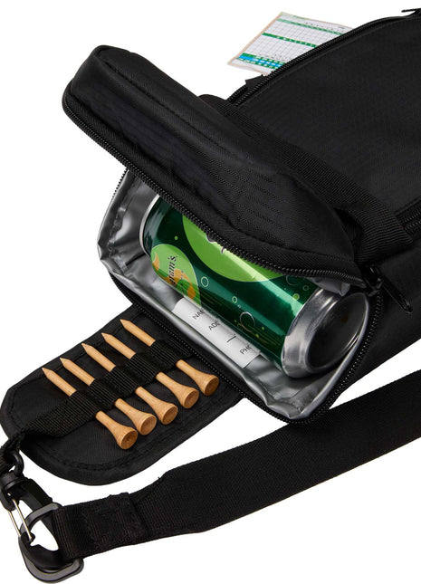 RPET Fairway Golf Cooler - Black | PromoEO