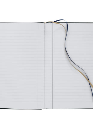 FSC® Mix 7" x 10" Pedova™ Large Bound Journal - Black | PromoEO