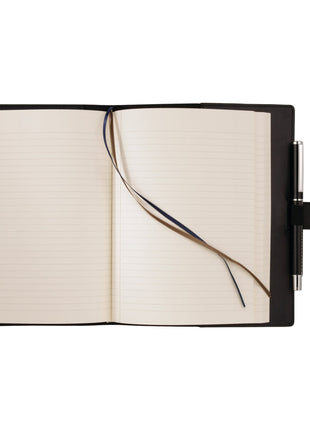 FSC® Mix 6.5" x 8.25" Dovana™ Journal - Black | PromoEO