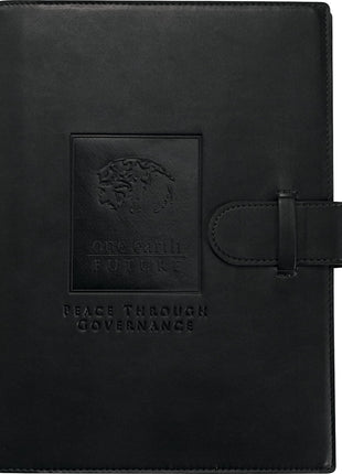 FSC® Mix 7" x 10" Dovana™ Large Journal - Black | PromoEO