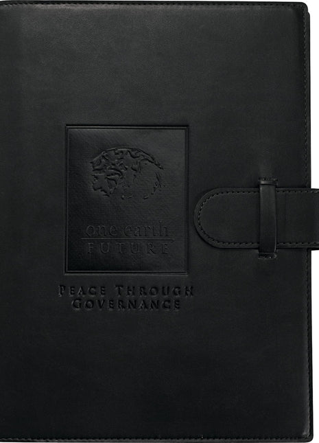 FSC® Mix 7" x 10" Dovana™ Large Journal - Black | PromoEO