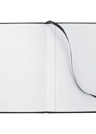 FSC® Mix 5" x 7" Executive Bound Journal - Black | PromoEO