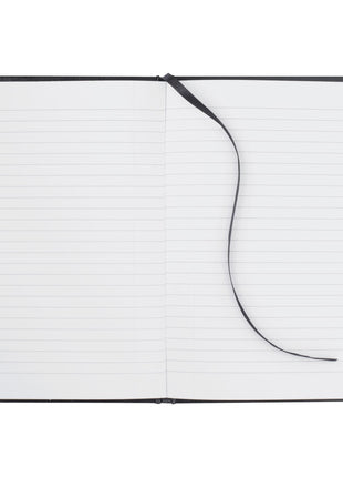 FSC® Mix 7" x 10" Executive Large Bound Journal - Black | PromoEO