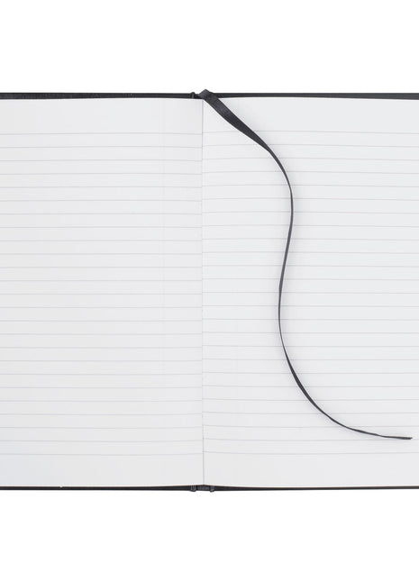 FSC® Mix 7" x 10" Executive Large Bound Journal - Black | PromoEO