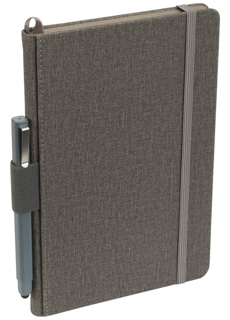 FSC® Mix 5.5" x 8.5" Heathered Hard Bound Journal