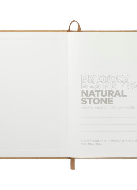 5.5" x 8.5" Washable Kraft Stone Bound Journal