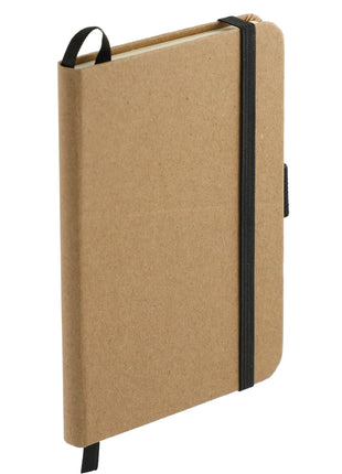 FSC® Mix 3.5" x 5.5" Pocket Bound Journal - Natural | PromoEO