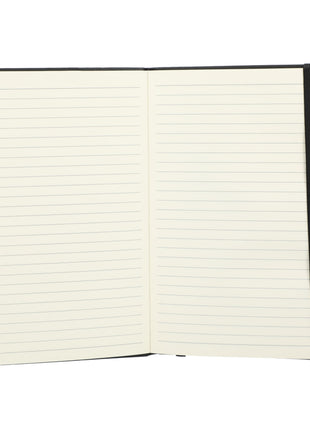 5.5" x 8.5â Mano Recycled Hard Bound Journal - Black | PromoEO