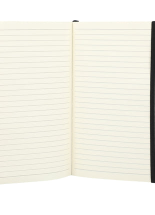 5.5" x 8.5â Skiva Soft Bound Journal - Black | PromoEO