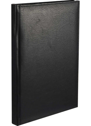 7" x 10" FSC® Recycled Morano Large Journal - Black | PromoEO