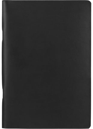 5.5â x 8â FSC ® Recycled Mano Slim Meeting Journal - Black | PromoEO