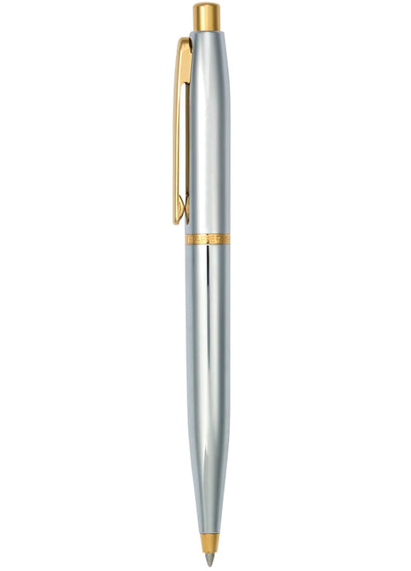 Sheaffer® VFM Polished Chrome with Gold Ballpoint - Silver | Sheaffer