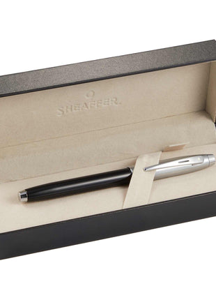 Sheaffer® 100 Glossy Black and Chrome Roller Ball - Black | Sheaffer