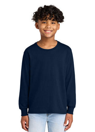 Jerzees® Youth Dri-Power® 50/50 Cotton/Poly Long Sleeve 29BL - J. Navy | Jerzees