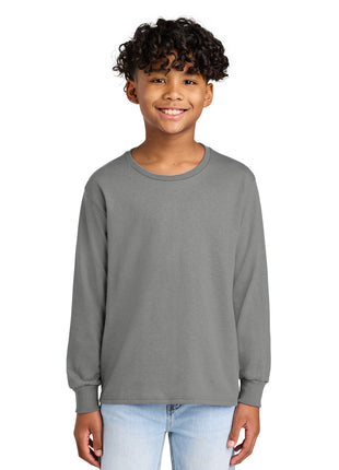 Jerzees® Youth Dri-Power® 50/50 Cotton/Poly Long Sleeve 29BL - Oxford | Jerzees