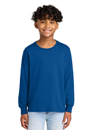Jerzees® Youth Dri-Power® 50/50 Cotton/Poly Long Sleeve 29BL - Royal | Jerzees