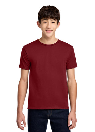 Jerzees® - Youth Dri-Power® 50/50 Cotton/Poly T-Shirt.  29B - Cardinal | Jerzees