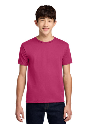 Jerzees® - Youth Dri-Power® 50/50 Cotton/Poly T-Shirt.  29B - Cyber Pink | Jerzees