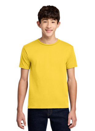 Jerzees® - Youth Dri-Power® 50/50 Cotton/Poly T-Shirt.  29B - Island Yellow | Jerzees