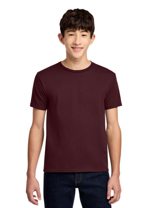 Jerzees® - Youth Dri-Power® 50/50 Cotton/Poly T-Shirt.  29B - Maroon | Jerzees