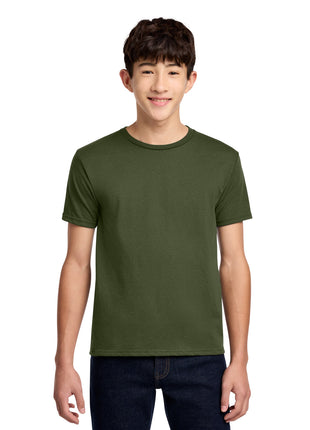 Jerzees® - Youth Dri-Power® 50/50 Cotton/Poly T-Shirt.  29B - Military Green | Jerzees