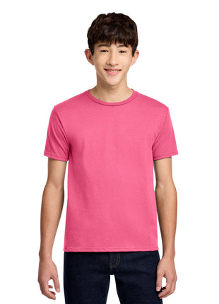 Jerzees® - Youth Dri-Power® 50/50 Cotton/Poly T-Shirt.  29B - Neon Pink | Jerzees