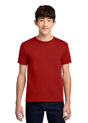 Jerzees® - Youth Dri-Power® 50/50 Cotton/Poly T-Shirt.  29B - True Red | Jerzees