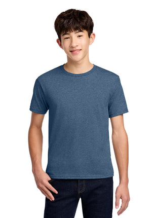 Jerzees® - Youth Dri-Power® 50/50 Cotton/Poly T-Shirt.  29B - Vintage Heather Blue | Jerzees