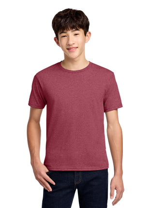 Jerzees® - Youth Dri-Power® 50/50 Cotton/Poly T-Shirt.  29B - Vintage Heather Red | Jerzees