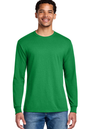 Jerzees® - Dri-Power® 50/50 Cotton/Poly Long Sleeve T-Shirt.  29LS - Kelly | Jerzees