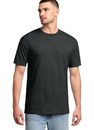 Jerzees® -  Dri-Power® 50/50 Cotton/Poly T-Shirt.  29M - Black Heather | Jerzees