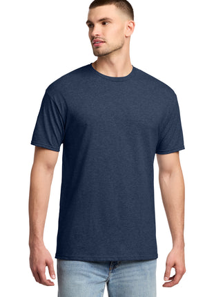 Jerzees® -  Dri-Power® 50/50 Cotton/Poly T-Shirt.  29M - Vintage Heather Navy | Jerzees