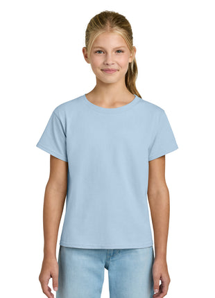 Gildan® Youth Light Cotton Tee 3000B - Light Blue | Gildan