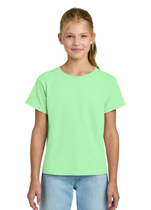 Gildan® Youth Light Cotton Tee 3000B - Mint Green | Gildan