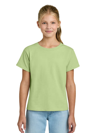 Gildan® Youth Light Cotton Tee 3000B - Pistachio | Gildan