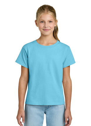 Gildan® Youth Light Cotton Tee 3000B - Sky | Gildan