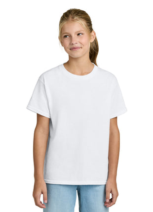 Gildan® Youth Light Cotton Tee 3000B - White | Gildan