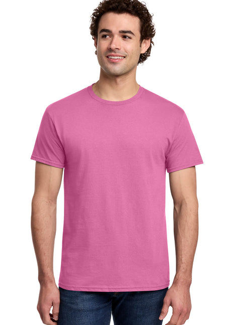 Gildan® Light Cotton Tee 3000 - Azalea | Gildan