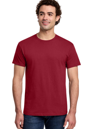 Gildan® Light Cotton Tee 3000 - Cherry Red | Gildan