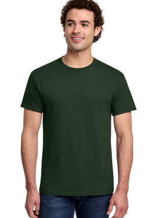 Gildan® Light Cotton Tee 3000 - Forest Green | Gildan