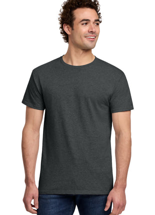 Gildan® Light Cotton Tee 3000 - Heather Dark Grey | Gildan