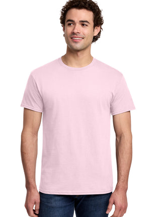 Gildan® Light Cotton Tee 3000 - Light Pink | Gildan