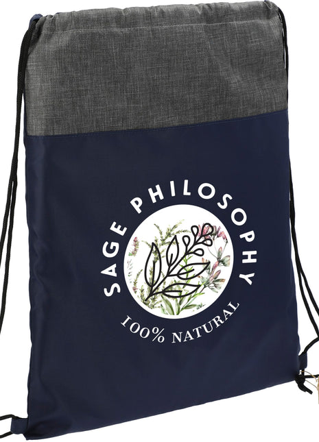 Ash Recycled Drawstring Bag