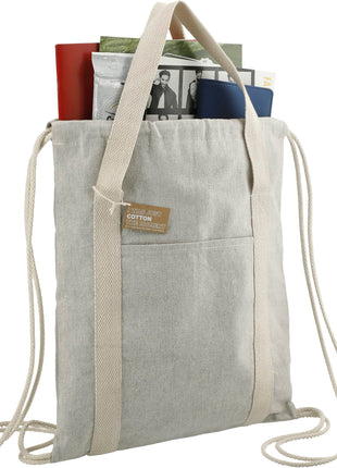 Repose 5oz. Recycled Cotton Drawstring Bag