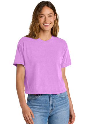 Comfort Colors® Women's Heavyweight Boxy Tee 3023CL - Neon Violet | Comfort Colors