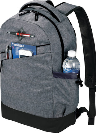 Graphite Slim 15" Computer Backpack - Charcoal | PromoEO