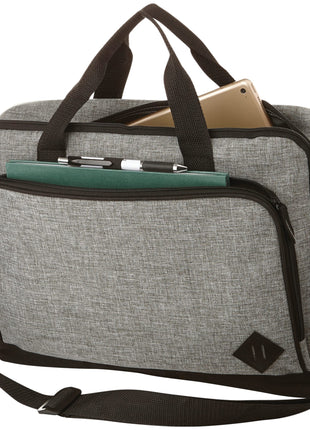 Graphite 15" Computer Briefcase - Graphite | PromoEO