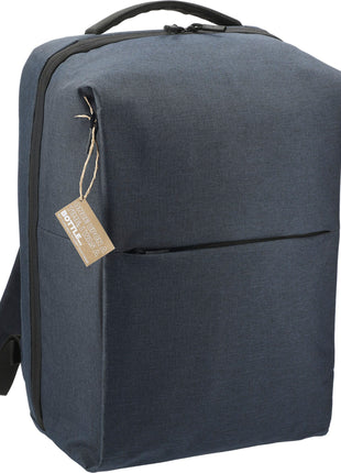 Aft Recycled 15" Computer Backpack - Navy | PromoEO